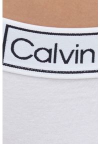 Calvin Klein Underwear stringi kolor biały. Kolor: biały. Materiał: bawełna