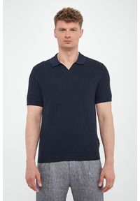 JOOP! Jeans - Polo męskie dzianinowe Adrianor JOOP! JEANS. Typ kołnierza: polo. Materiał: dzianina #4