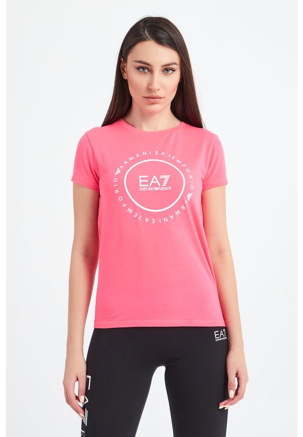 EA7 Emporio Armani - T-SHIRT EA7 EMPORIO ARMANI. Okazja: na co dzień. Materiał: materiał. Styl: casual