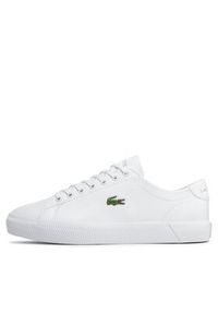 Lacoste Sneakersy Gripshot Bl21 1 Cma 7-41CMA001421G Biały. Kolor: biały. Materiał: skóra #5