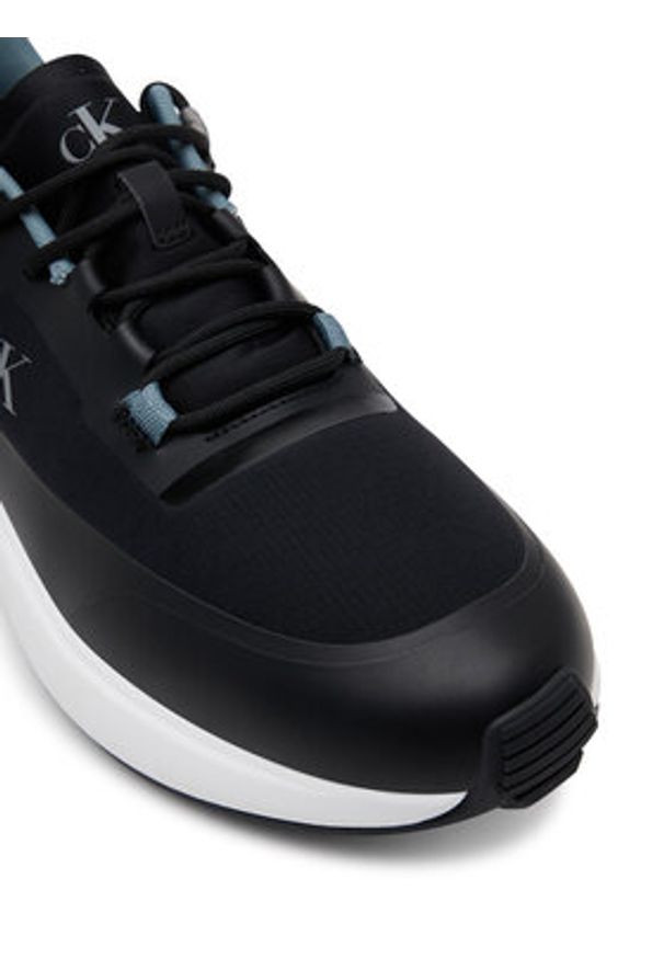 Calvin Klein Jeans Sneakersy Athleisure Runner Tech Ripstop YM0YM01205 Czarny. Kolor: czarny. Materiał: materiał