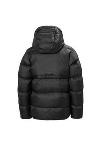 Dziecięca kurtka puchowa Helly Hansen vision puffy. Kolor: czarny. Materiał: puch