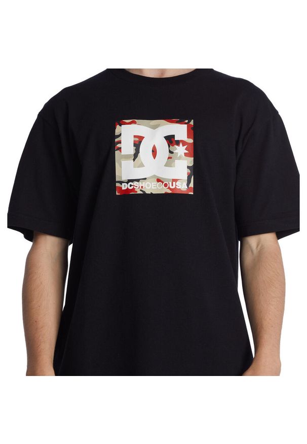 Podkoszulek DC Shoes Square Star Fill, Mężczyźni. Kolor: czarny. Materiał: materiał, bawełna