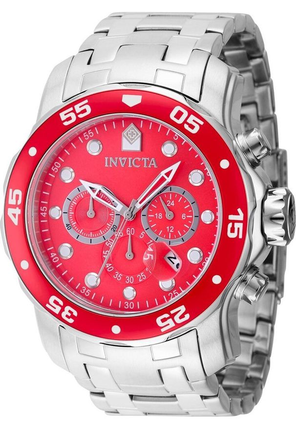 Zegarek Invicta Zegarek marki Invicta model 401 kolor Szary. Akcesoria męski. Sezon: Cały rok NoSize. Kolor: szary