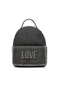 Love Moschino - LOVE MOSCHINO Plecak JC4319PP0IKQ0000 Czarny. Kolor: czarny. Materiał: materiał #1