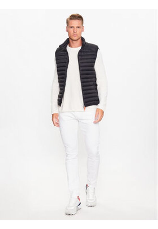 Save The Duck Kamizelka Adam D82410M GIGA01 Czarny Regular Fit. Kolor: czarny. Materiał: syntetyk