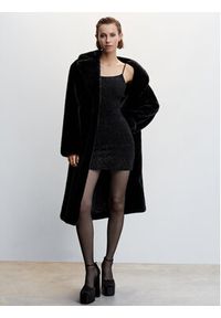 mango - Mango Sukienka koktajlowa Spider 37099100 Czarny Slim Fit. Kolor: czarny. Materiał: syntetyk, bawełna. Styl: wizytowy #5