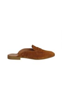 Klapki Bayla-161 022 3410 Coconut Suede 161682, Brązowy, Skóra naturalna. Kolor: brązowy. Materiał: zamsz. Sezon: lato