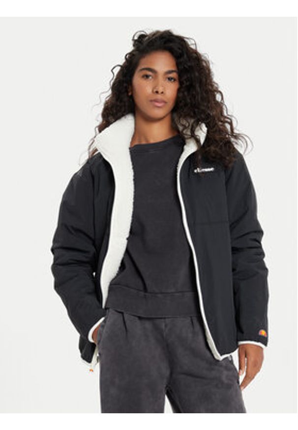 Ellesse Kurtka przejściowa Valgarde SGX20907 Czarny Regular Fit. Kolor: czarny. Materiał: syntetyk