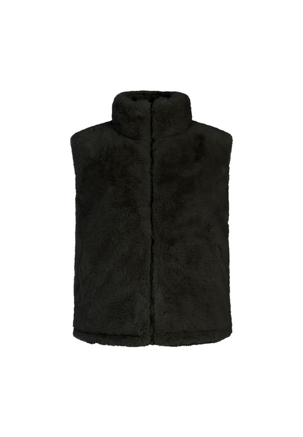 Damski polar bez rękawów Protest Ponzo. Kolor: wielokolorowy, szary, brązowy. Materiał: polar. Długość rękawa: bez rękawów