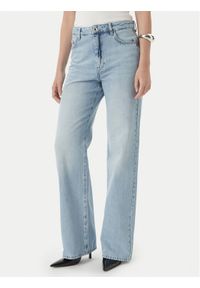 Patrizia Pepe Jeansy 2P1772/D070-CB21 Niebieski jasny Straight Fit. Kolor: niebieski #1