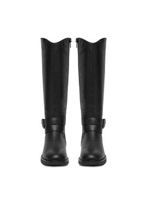 Jenny - JENNY Kozaki CEO-WS17330-04 Czarny. Kolor: czarny. Materiał: materiał, syntetyk