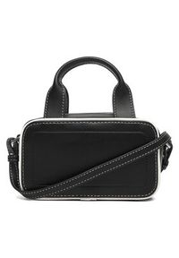 Calvin Klein Torebka Contrast Ck Mini Bauletto Bag LV04F1257G Czarny. Kolor: czarny. Materiał: skórzane #5
