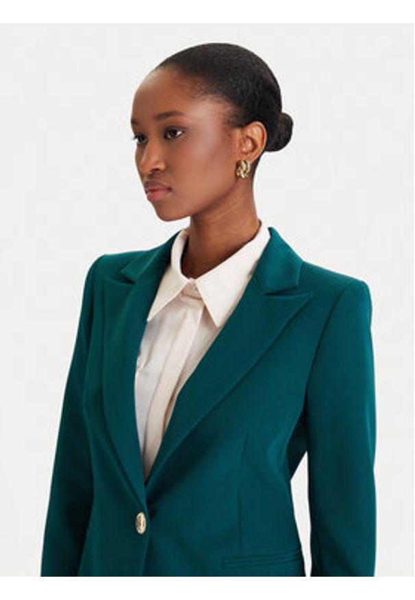 Rinascimento Marynarka CFC0126224003 Zielony Regular Fit. Kolor: zielony. Materiał: syntetyk