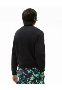 Kenzo - KENZO - Czarna bluza z nadrukiem K-Tiger. Kolor: czarny. Materiał: bawełna. Długość rękawa: długi rękaw. Długość: długie. Wzór: nadruk. Styl: klasyczny