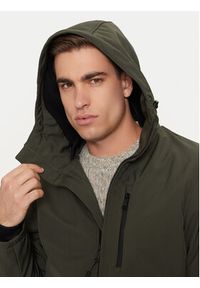 Schott NYC Kurtka przejściowa KALVIN Zielony Regular Fit. Kolor: zielony. Materiał: syntetyk #4