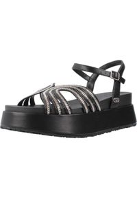 Liu Jo - Sandały LIU-JO FRIDA 35 Czarny. Kolor: czarny. Materiał: syntetyk. Sport: turystyka piesza
