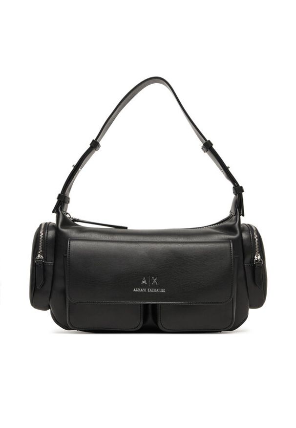 Armani Exchange Torebka XW000404 AF12589 UC001 Czarny. Kolor: czarny. Materiał: skórzane
