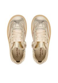 Calvin Klein Sneakersy V1A9-83342-0220514 S Złoty. Kolor: złoty. Materiał: skóra #6