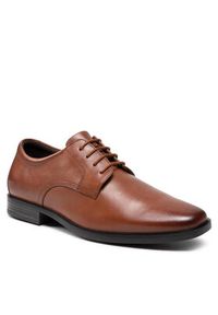 Clarks Półbuty Howard Walk 261620177 Brązowy. Kolor: brązowy. Materiał: skóra #11