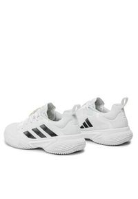 Adidas - adidas Buty do tenisa Barricade ID1548 Biały. Kolor: biały. Materiał: materiał. Sport: tenis