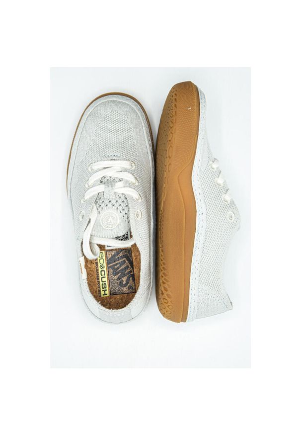 Trampki Vans Circle Vee, Dla obu płci. Kolor: szary. Materiał: materiał