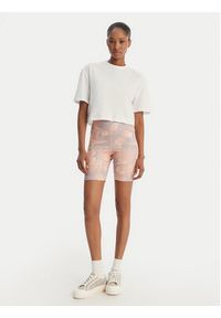 Roxy Kolarki Everyday Flow ERJNS03606 Różowy Slim Fit. Kolor: różowy. Materiał: syntetyk #2