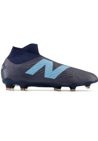 Buty piłkarskie New Balance Tekela V4+ Magia M ST2FN45 niebieskie. Kolor: niebieski. Materiał: tkanina, syntetyk, guma. Sport: piłka nożna #4