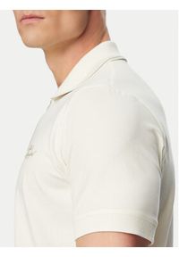 Karl Lagerfeld - KARL LAGERFELD Polo 745021 562221 Kremowy Regular Fit. Typ kołnierza: polo. Kolor: kremowy. Materiał: bawełna #3