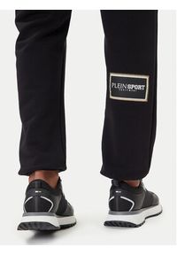 Plein Sport Spodnie dresowe PAEC MJT2607 STE003N Czarny Regular Fit. Kolor: czarny. Materiał: bawełna #2