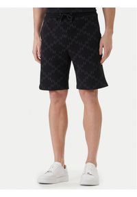 Karl Lagerfeld - KARL LAGERFELD Szorty sportowe 705076 562952 Czarny Regular Fit. Kolor: czarny. Materiał: bawełna. Styl: sportowy #1