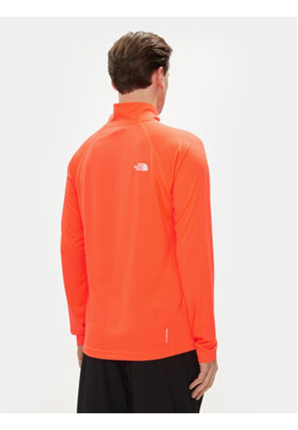 The North Face Koszulka techniczna Flex NF0A7ZBC Pomarańczowy Slim Fit. Kolor: pomarańczowy. Materiał: syntetyk