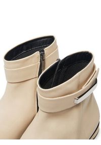 ecco - ECCO Botki Sculpted Lx 22235301378 Beżowy. Kolor: beżowy. Materiał: skóra #3