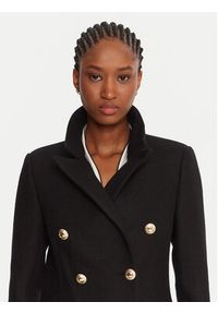 Rinascimento Płaszcz wełniany CFC0126209003 Czarny Slim Fit. Kolor: czarny. Materiał: syntetyk #4