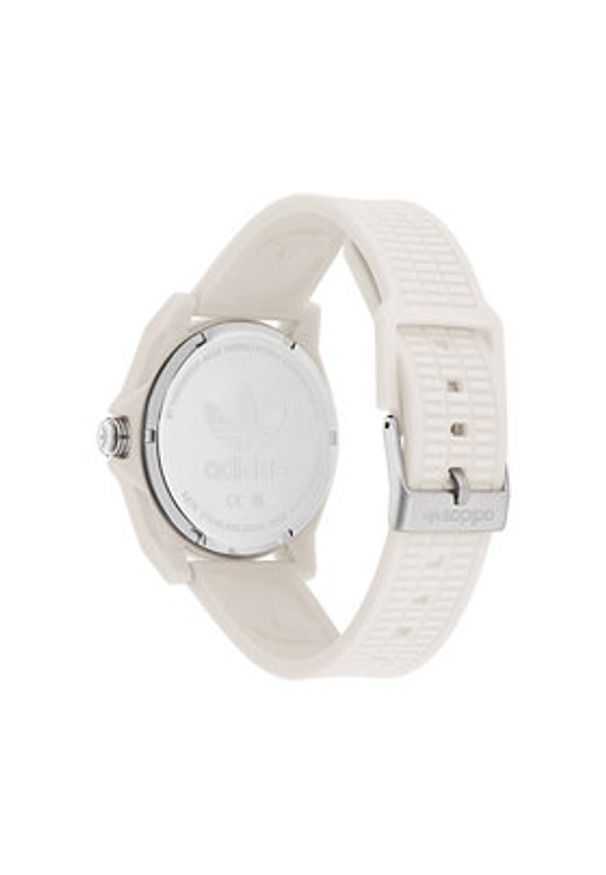 Adidas - adidas Zegarek AO Street Project Four Solar AOST25532 Biały. Kolor: biały. Styl: street