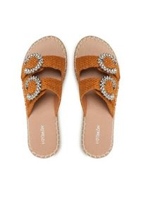 DeeZee Espadryle JSZ5874-6 Brązowy. Kolor: brązowy. Materiał: materiał