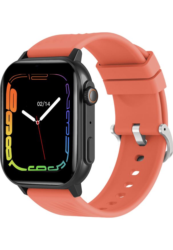 Smartwatch Gravity GT15-3 Czerwony. Rodzaj zegarka: smartwatch. Kolor: czerwony