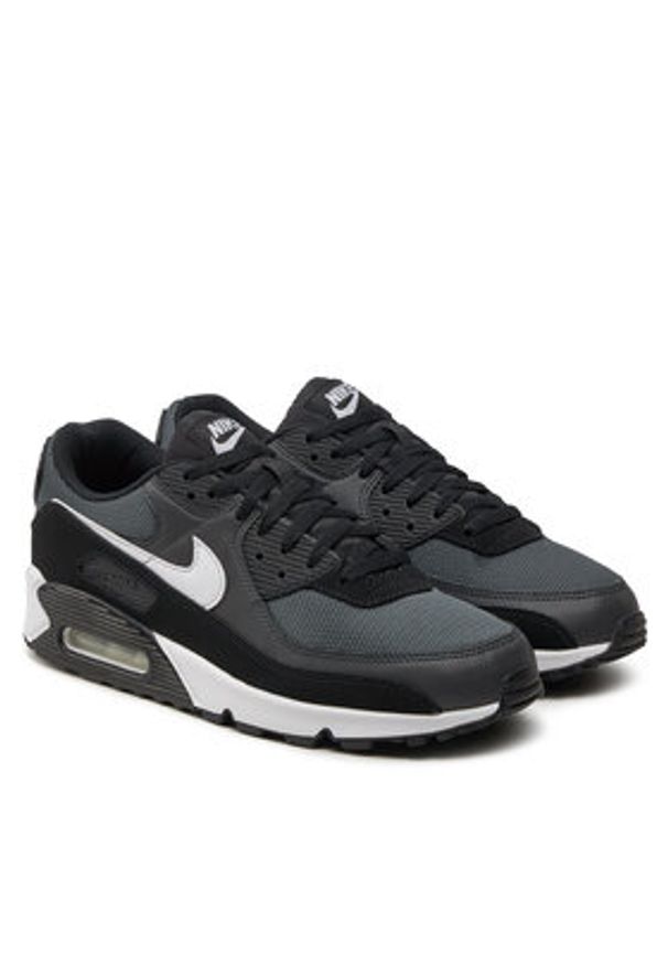 Nike Sneakersy CN8490-002 Czarny. Kolor: czarny. Materiał: skóra