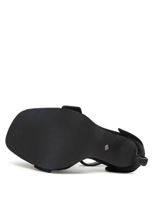 DeeZee Sandały LB5478-96 Czarny. Kolor: czarny. Materiał: materiał