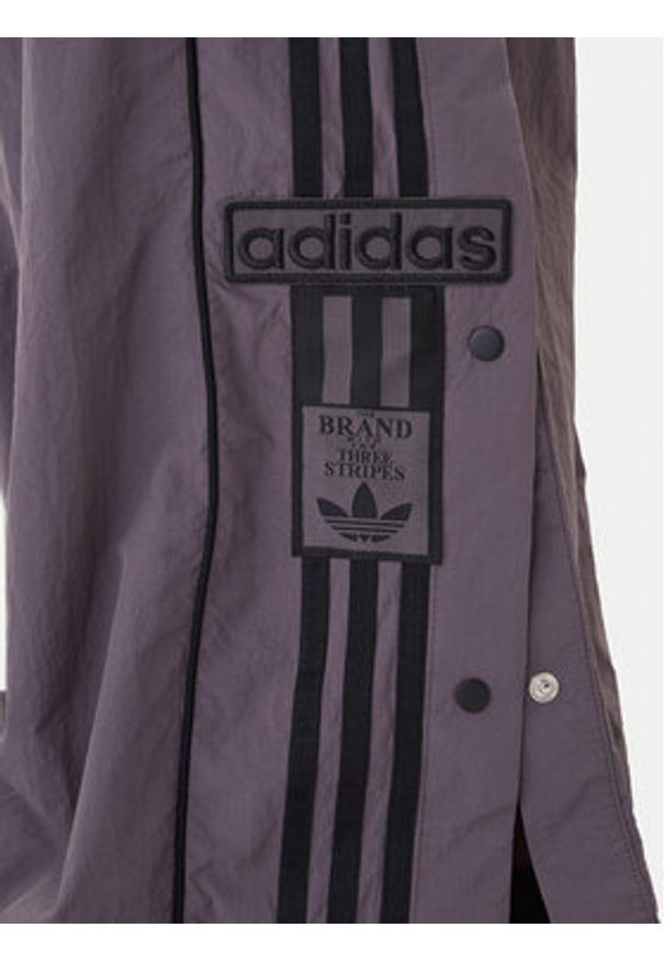 Adidas - adidas Spodnie dresowe Adibreak adicolor Adilenium JV7487 Szary Oversize. Kolor: szary. Materiał: syntetyk