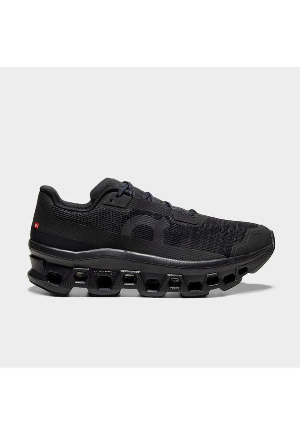 On - ON CLOUDMONSTER Void Black | Black Buty męskie do biegania. Okazja: na co dzień. Kolor: czarny. Materiał: materiał. Szerokość cholewki: normalna. Sport: fitness, bieganie