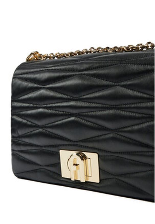 Furla Torebka WB01672 BX3221 O6000 Czarny. Kolor: czarny. Materiał: skórzane