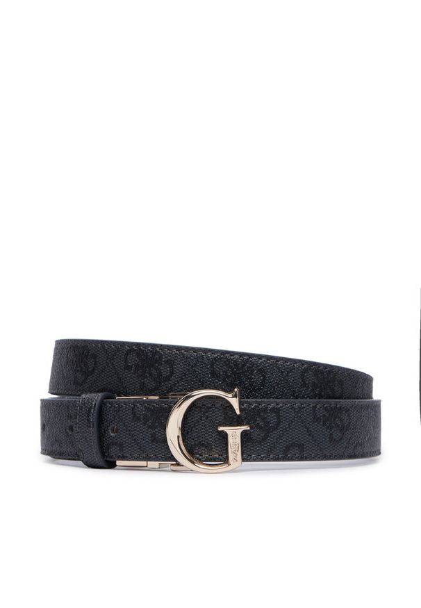 Pasek Guess. Kolor: czarny