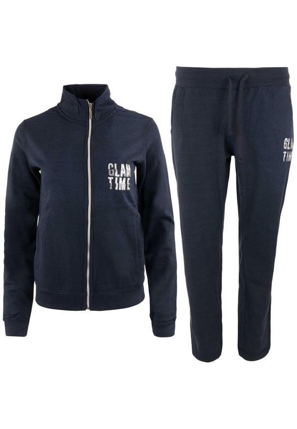 Decathlon - Athl. DPT. Silvy damski komplet Night Blue, S. Kolor: niebieski. Materiał: dresówka