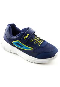Buty sportowe dziecięce Fila Jumbler 2V. Kolor: niebieski #1