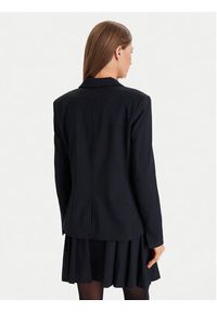 Morgan Marynarka 252-VLOUI.F Granatowy Regular Fit. Kolor: niebieski. Materiał: wiskoza, syntetyk #3