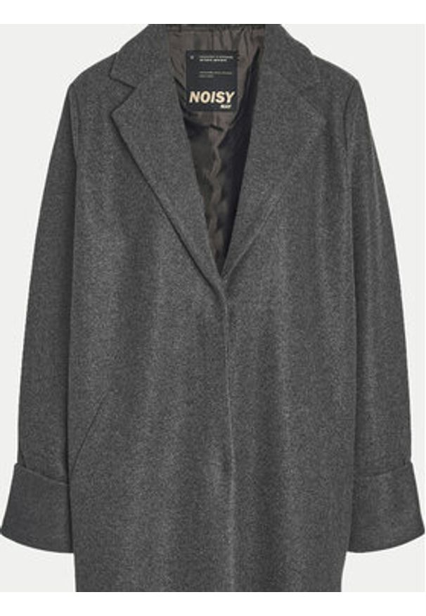 Noisy may - Noisy May Płaszcz przejściowy Caddy 27031306 Szary Loose Fit. Kolor: szary. Materiał: syntetyk