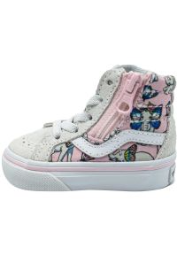 Buty Vans Sk8-Hi Reissue Side Zip, Dzieci. Kolor: różowy. Materiał: materiał. Model: Vans SK8
