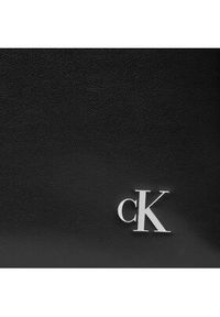 Calvin Klein Jeans Torebka Block Sq Camerabag21 Pu K60K611468 Czarny. Kolor: czarny. Materiał: skórzane #5