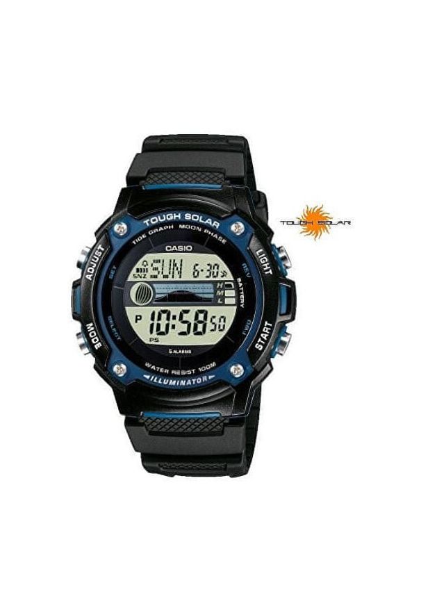 Casio - CASIO Sport Solar W-S210H-1AVEG (000). Rodzaj zegarka: cyfrowe. Styl: sportowy
